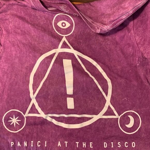 Panic at the Disco Purple Concert T-Shirt Sz M - Picture 4 of 6